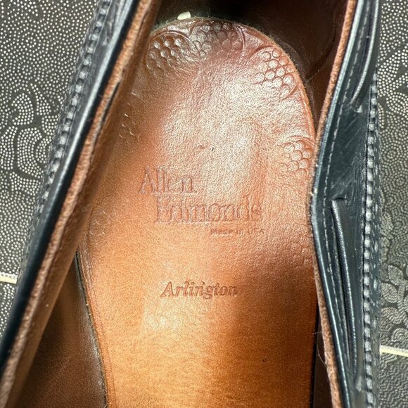 Allen Edmonds Arlington Black Leather Tassel Loafers Mens Size 13 E Dress Shoes - Picture 6 of 9